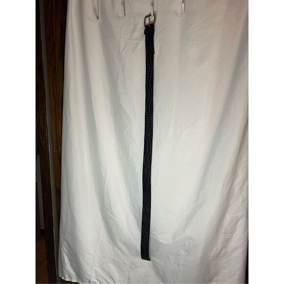 Aeropostale Dark Brown 100% Leather Belt Size Large Woman’s - Picture 1 of 9